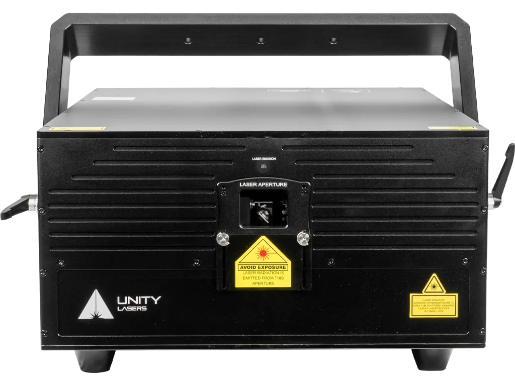 Unity Elite Pro FB4 IP65 laser projector facing front
