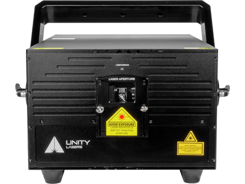 Unity Elite PRO FB4 IP65 laser projector facing front
