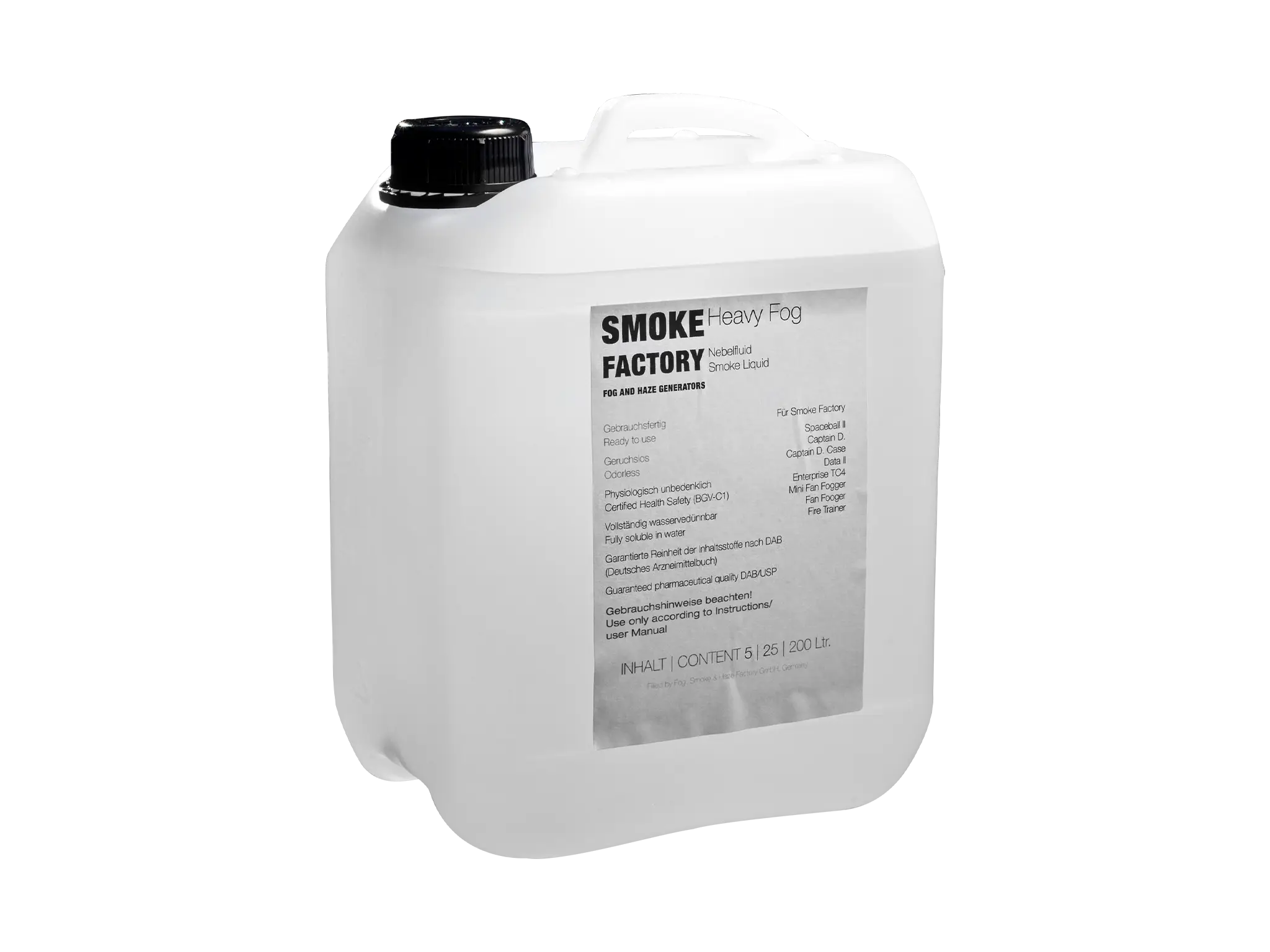 Smoke Factory Heavy Fog Fluid - 5ltr