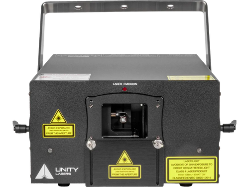 Unity RAW 10 FB4 laser projector facing forward